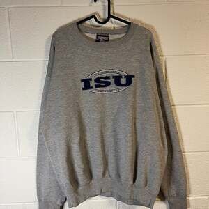 Vintage JanSport Illinois State University ISU Embroidered Crewneck Sweatshirt G